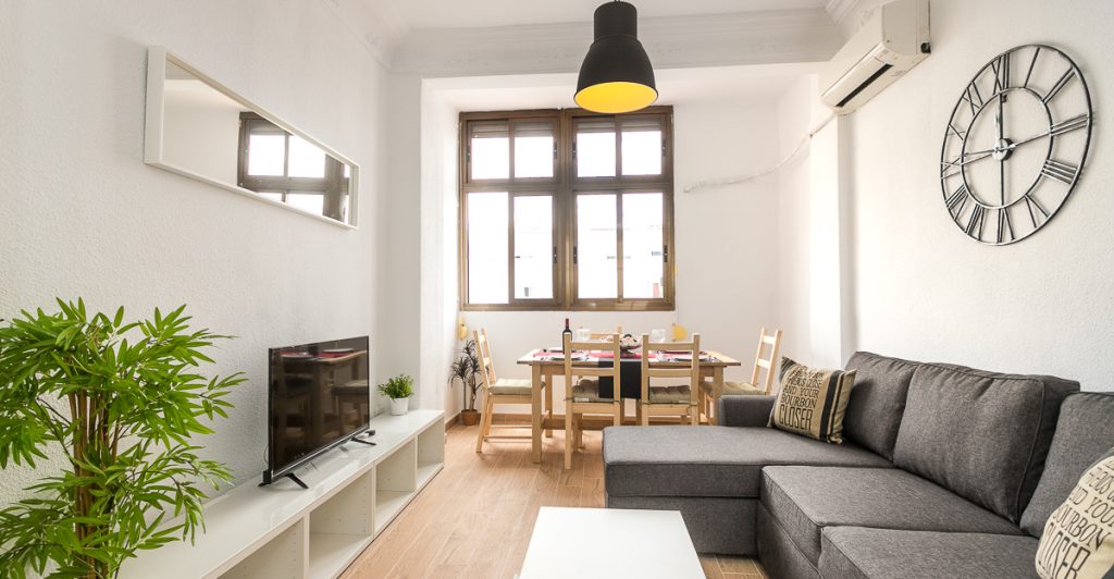 Apartamento de 3 habitaciones en Ruzafa